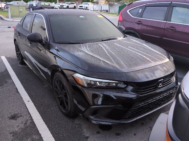 Used 2024 Crystal Black Pearl Honda LX image 1