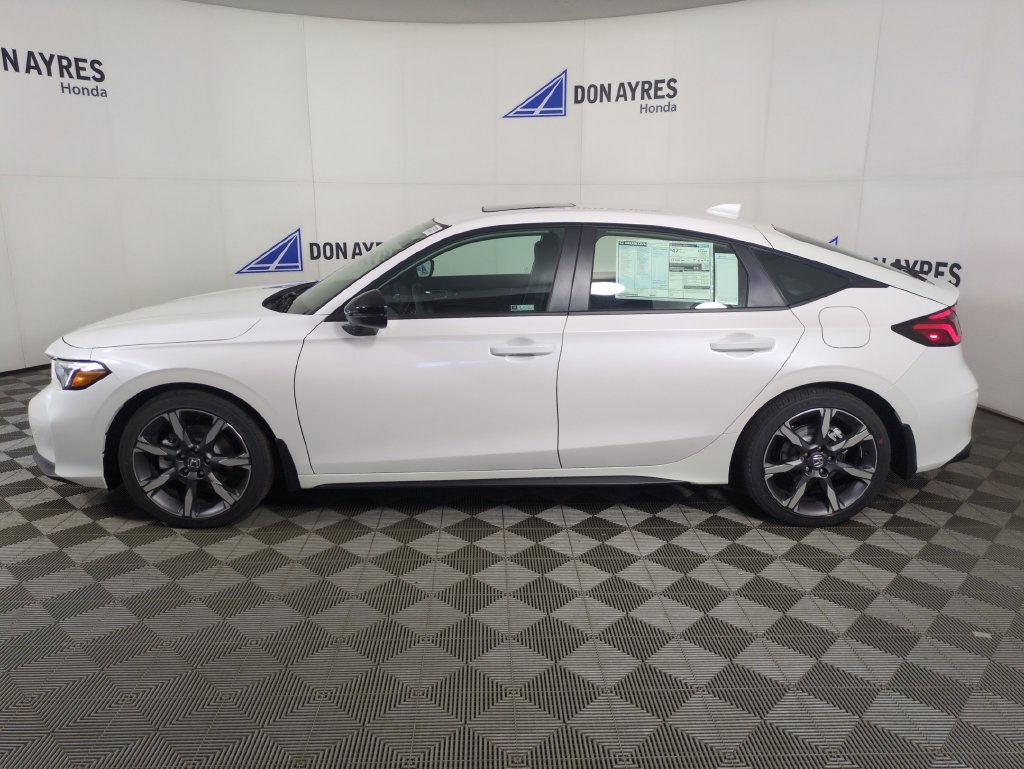 New 2027 Platinum White Pearl Honda Hybrid image 2