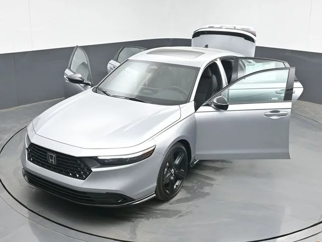 New 2026 Solar Silver Metallic Honda Sport-L Hybrid image 53