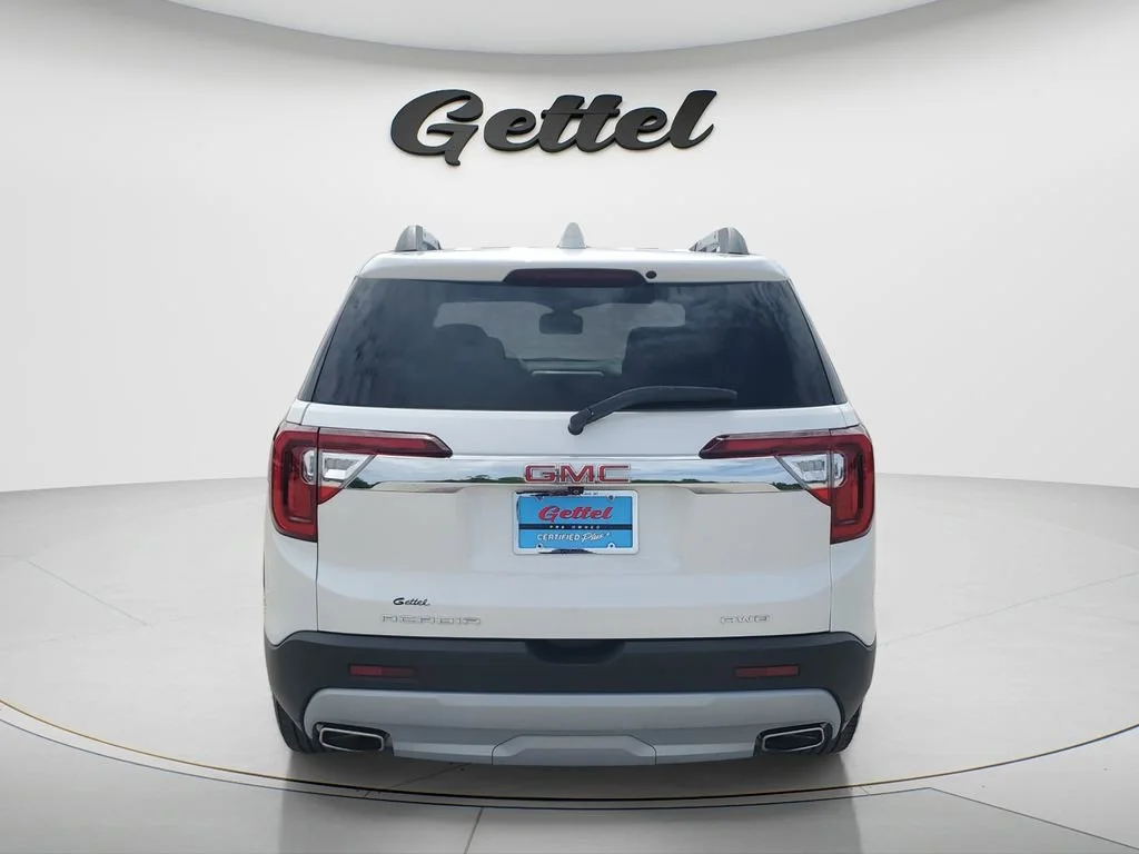Used 2023 White Frost Tricoat GMC SLT image 6