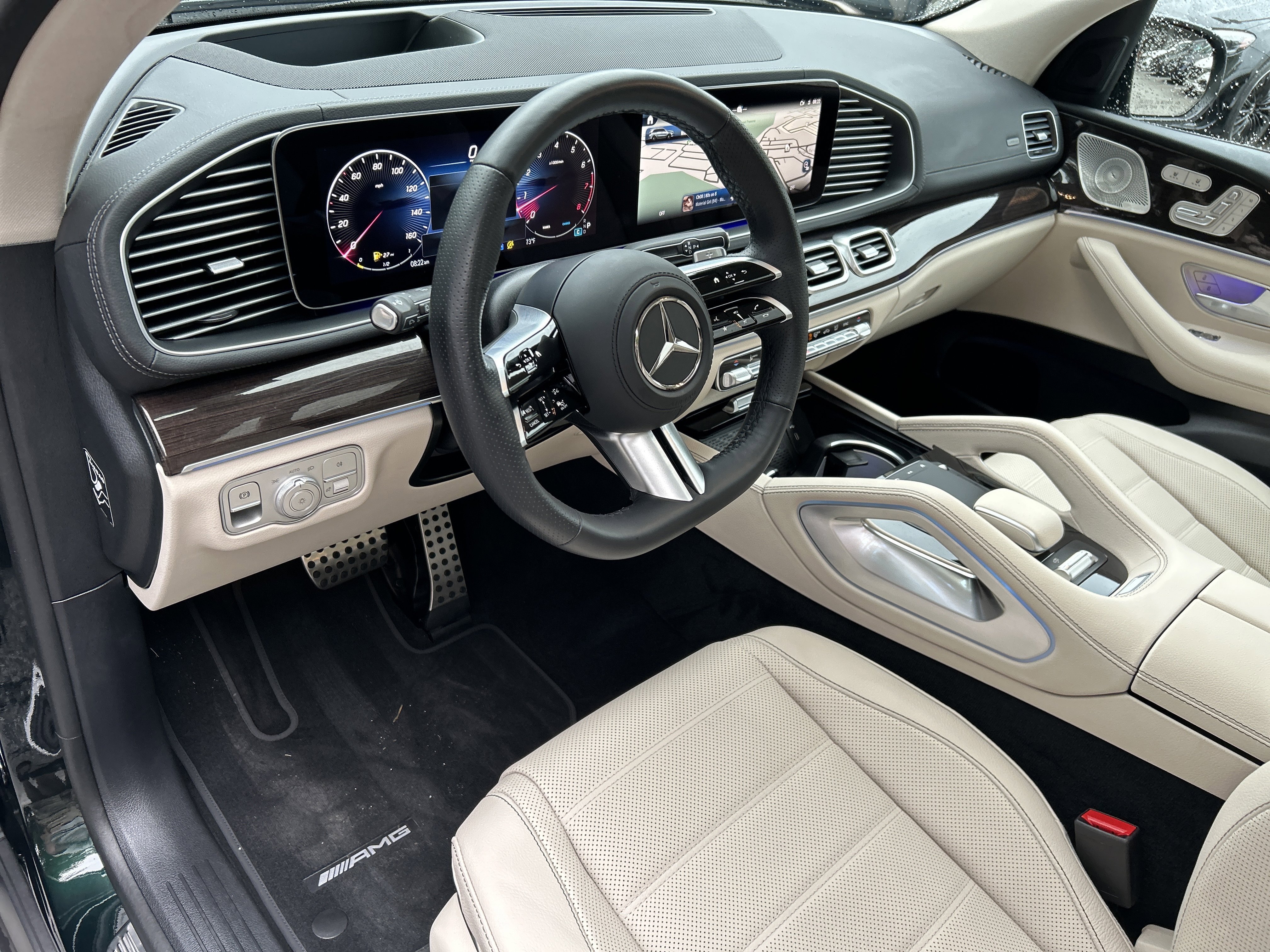 Certified Used 2025 Emerald Green Metallic Mercedes-Benz GLS 580 4MATIC® SUV image 25