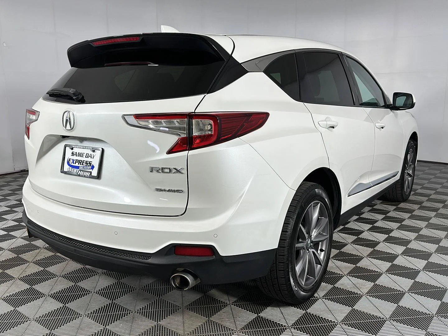 Certified Used 2021 Platinum White Pearl Acura SH-AWD with Technology Package image 57