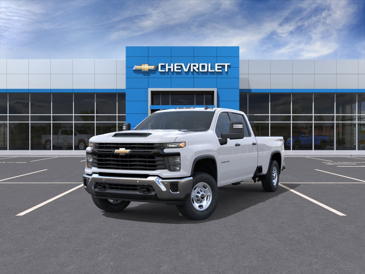 New 2026 Summit White Chevrolet Work Truck image 8