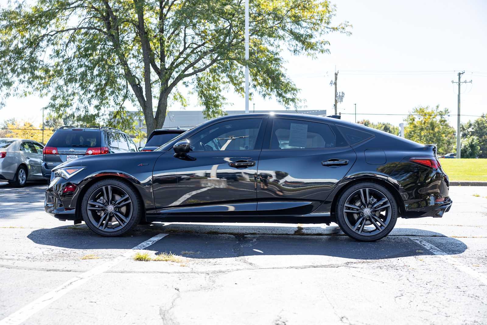 Used 2023 Majestic Black Pearl Acura w/A-Spec Package image 4