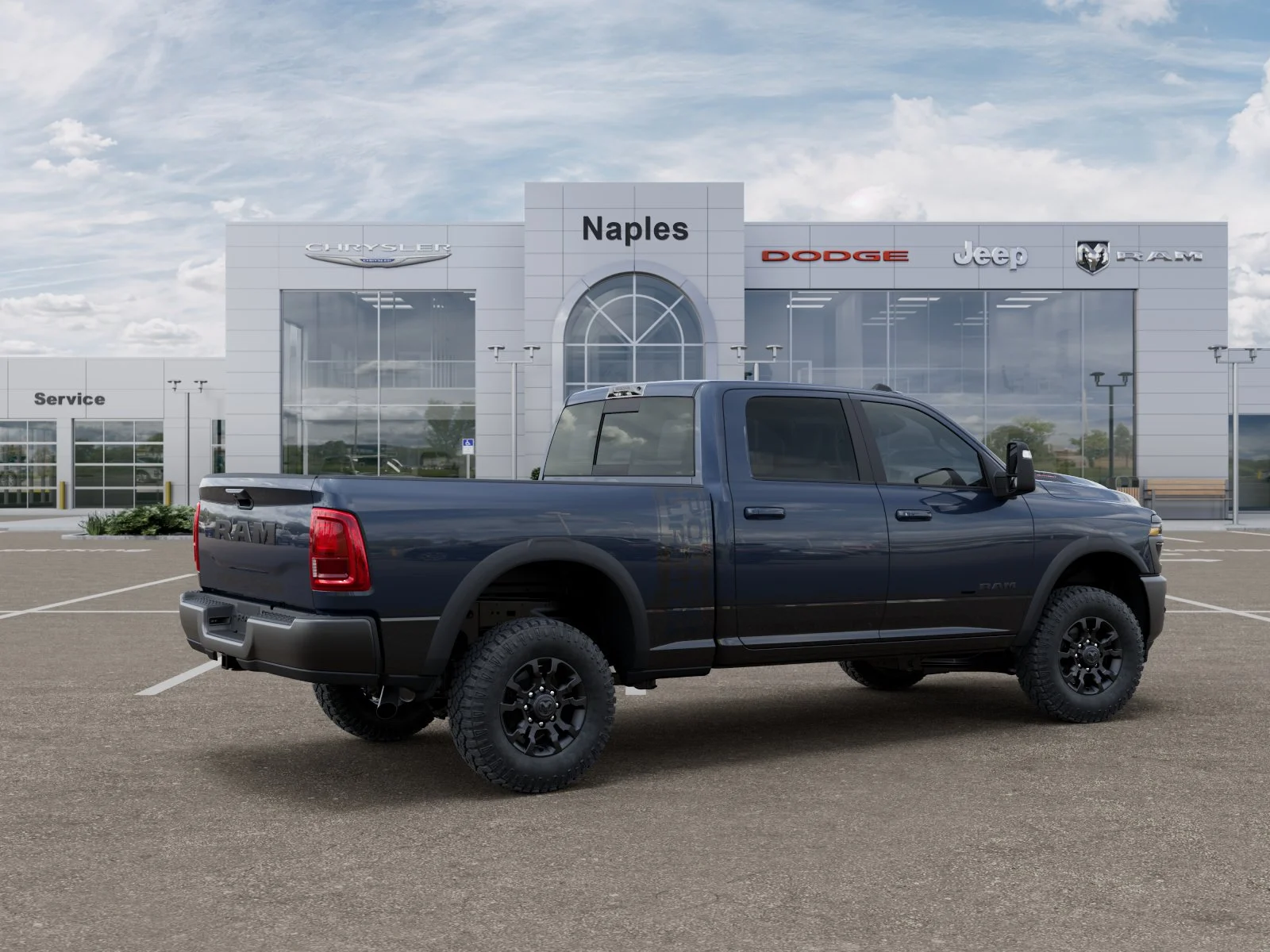 New 2026 Forged Blue Metallic RAM Power Wagon image 30