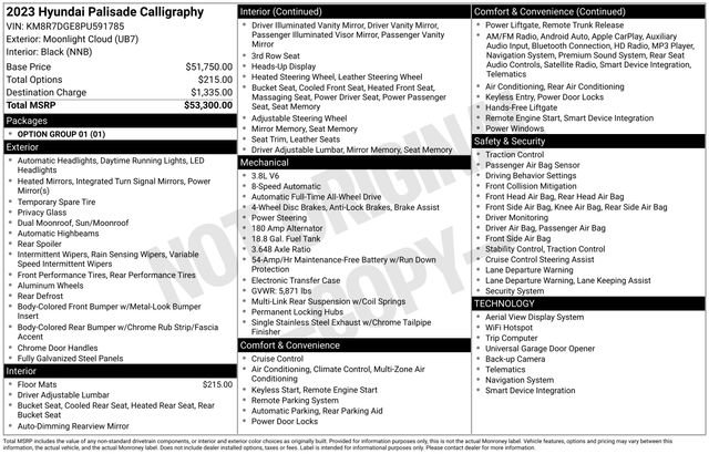 Certified Used 2023 White Hyundai Calligraphy image 30