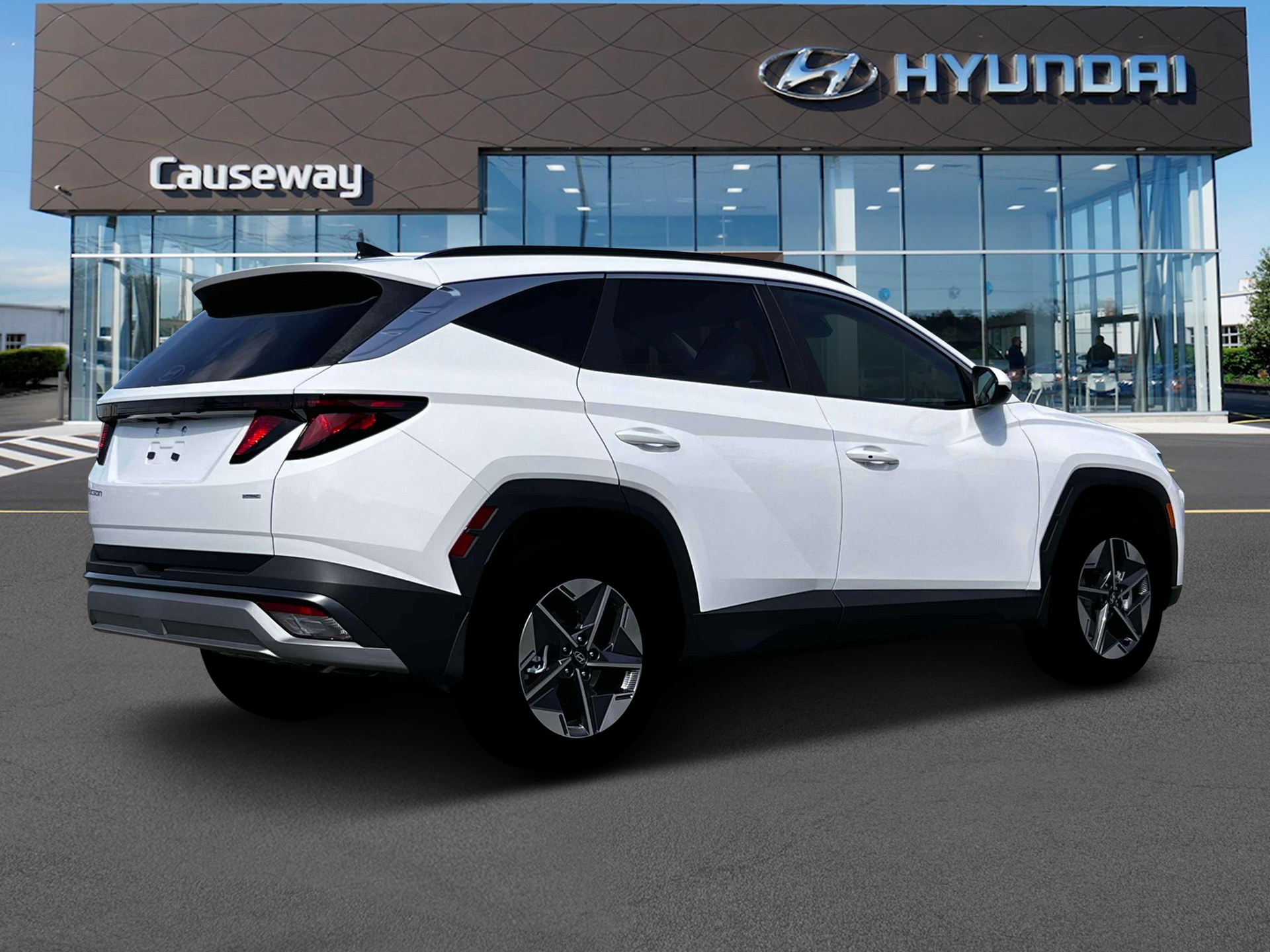 New 2026 White Hyundai SEL AWD image 8