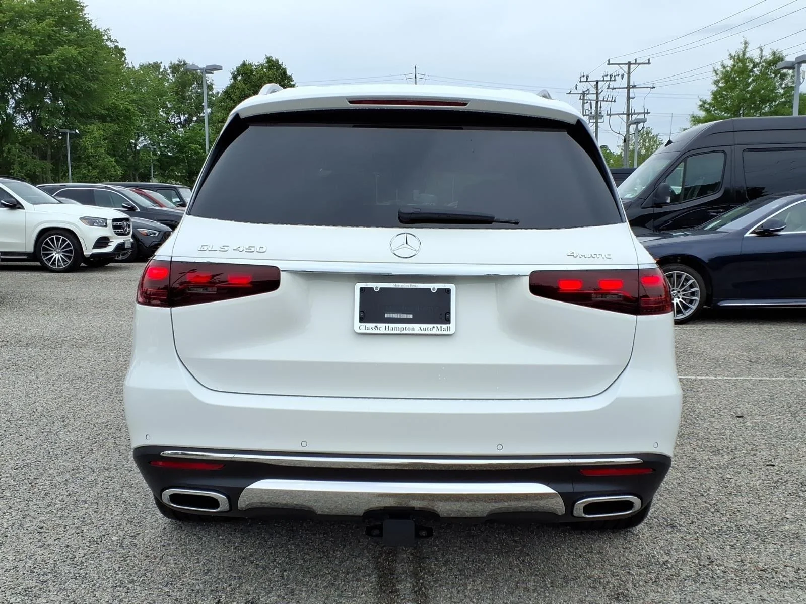 New 2026 WHITE Mercedes-Benz GLS 450 image 7