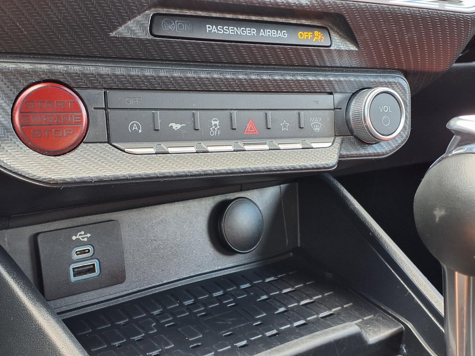 2024 Ford Mustang EcoBoost Yellow at Texan GMC Buick