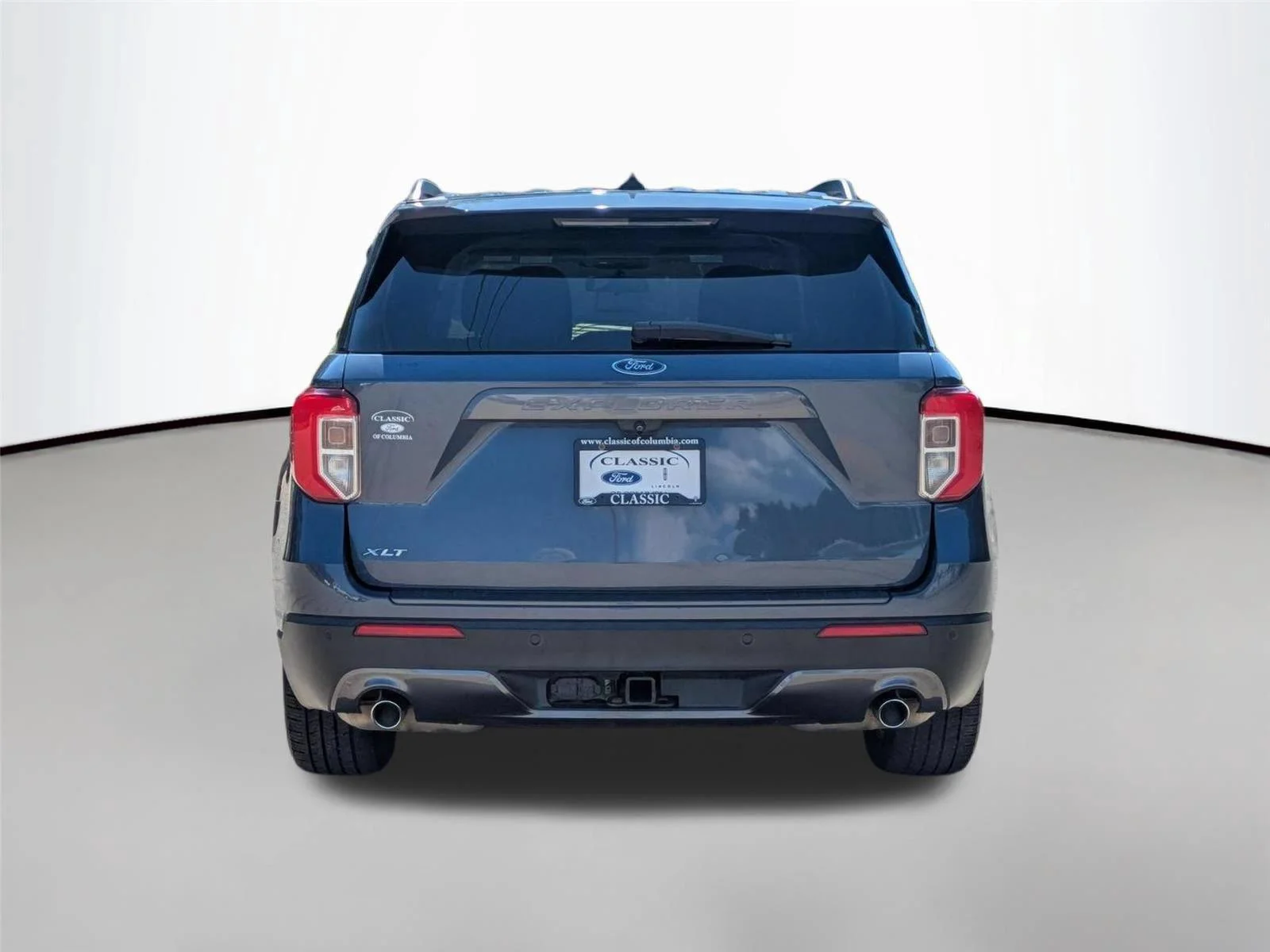 Used 2021 Infinite Blue Metallic Tinted Clearcoat Ford XLT image 6