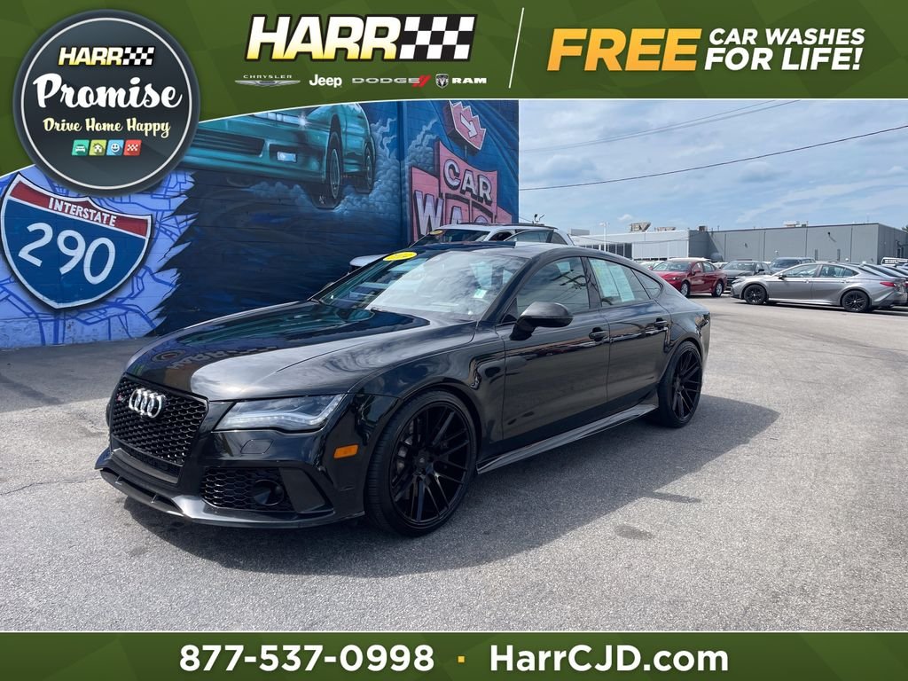 Used 2014 Black Audi 4.0T Prestige image 1