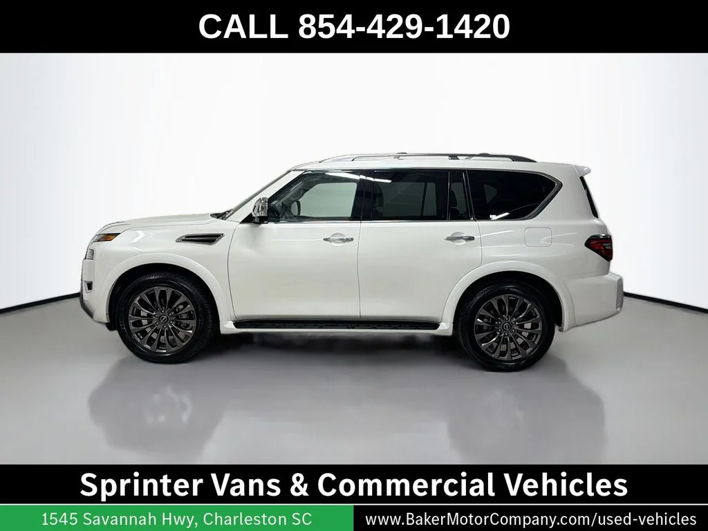Used 2024 Aspen White Nissan Platinum image 2