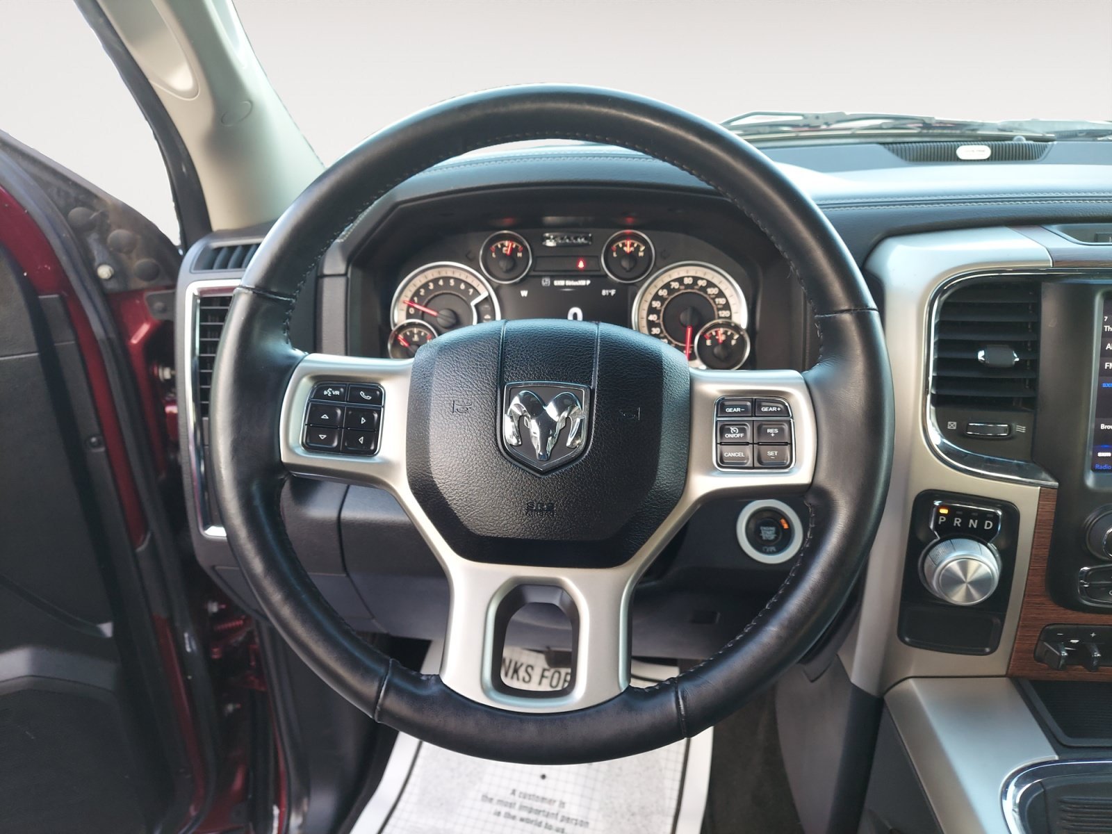 Used 2018 Delmonico Red Pearlcoat Ram Laramie image 13