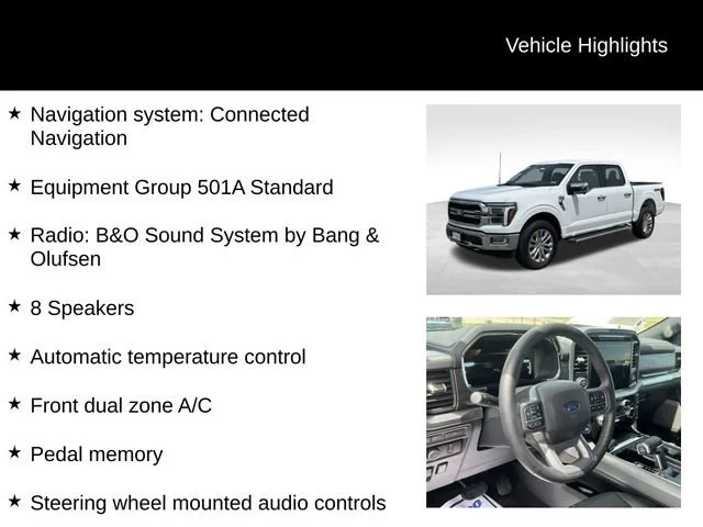 Used 2024 White Ford LARIAT image 7