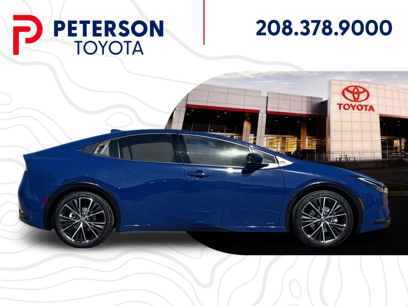 Used 2023 Blue Toyota XLE image 2