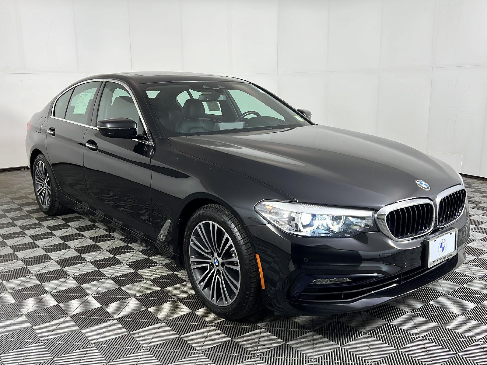 Used 2018 Black Sapphire Metallic BMW 530i xDrive image 12