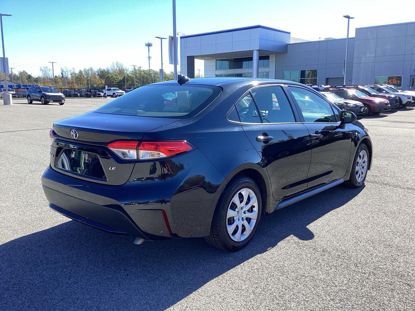 Used 2020 Black Sand Pearl Toyota LE image 8