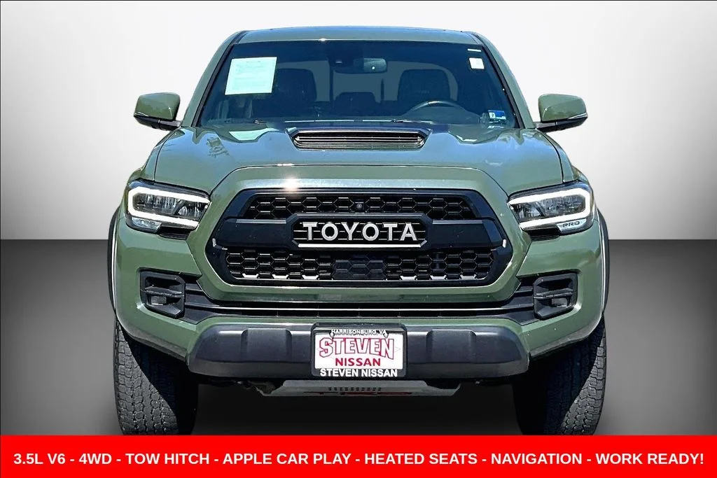 Used 2020 Green Toyota TRD Pro image 2