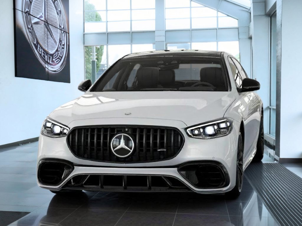 New 2026 MANUFAKTUR Moonlight White Metallic Mercedes-Benz S 63 E AMG® image 41