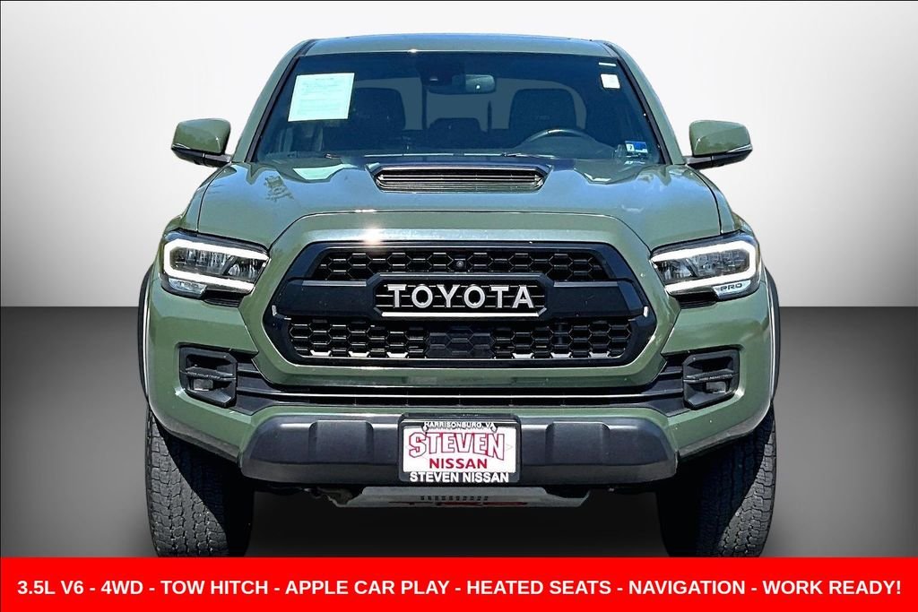 Used 2020 Green Toyota TRD Pro image 2