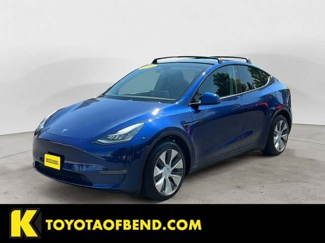 Used 2020 Blue Tesla Long Range image 1