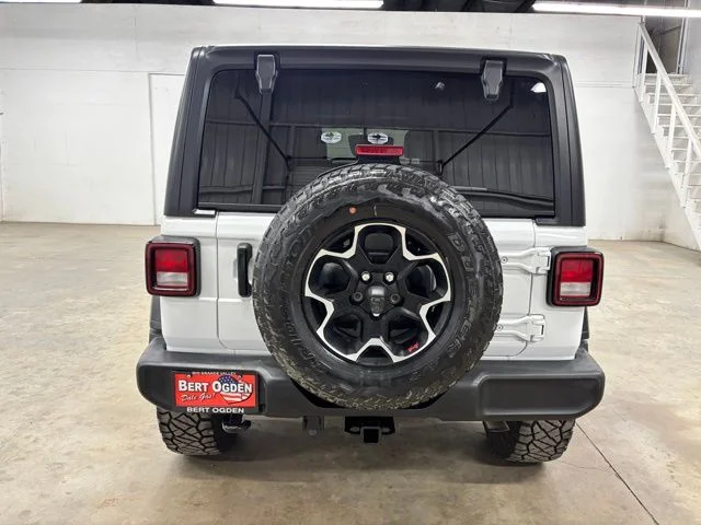 Used 2021 White Jeep Unlimited Sport S image 6