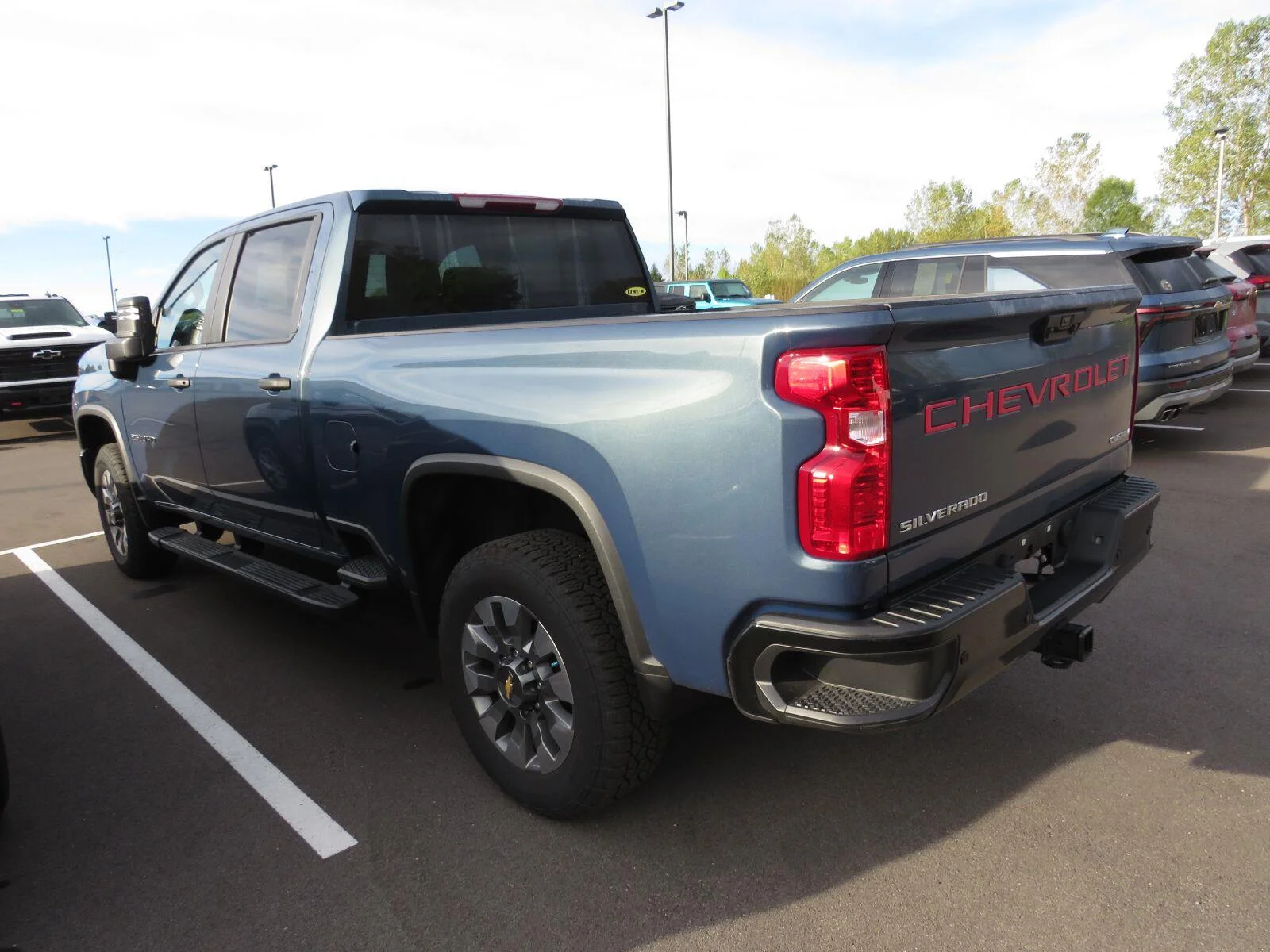 Used 2025 Lakeshore Blue Metallic Chevrolet Custom image 7