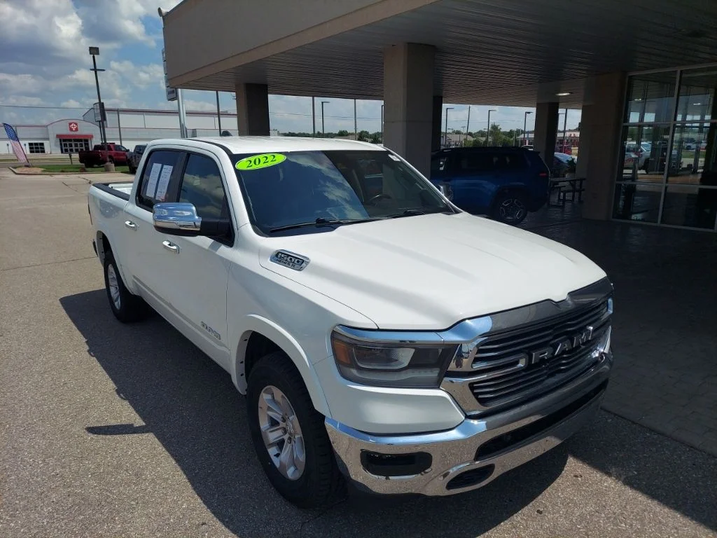 Certified Used 2022 White Ram Laramie image 1