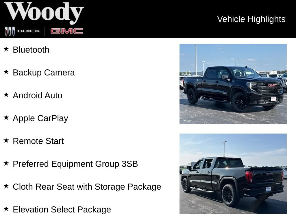 New 2026 Onyx Black GMC Elevation image 3
