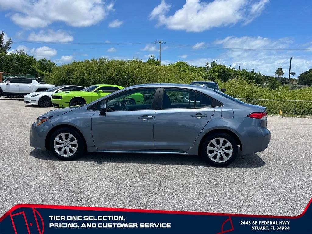 Used 2023 Gray Toyota LE image 8