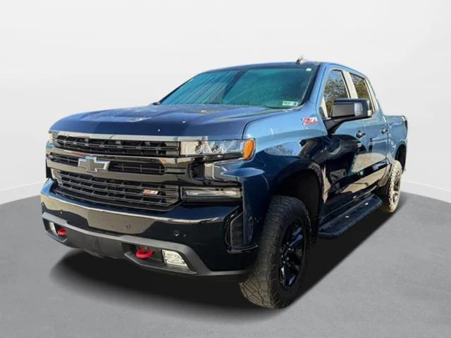 Used 2021 Northsky Blue Metallic Chevrolet LT Trail Boss image 1