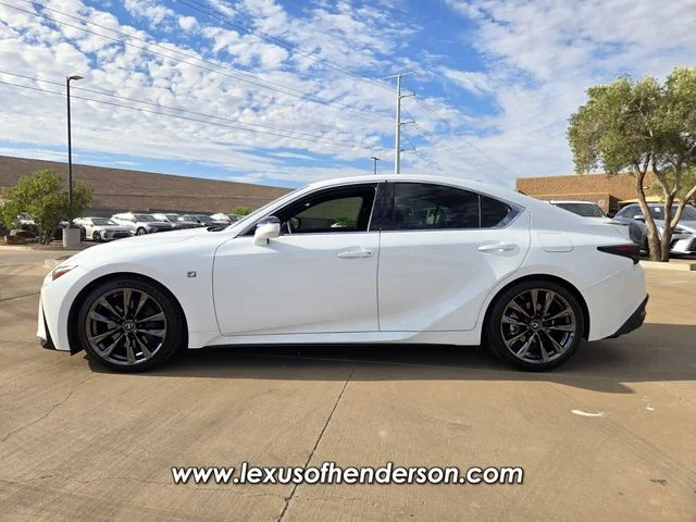 Certified Used 2021 White Lexus 350 F SPORT image 3
