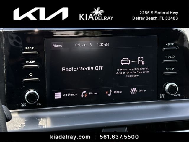 Certified Used 2025 White Kia LX image 18