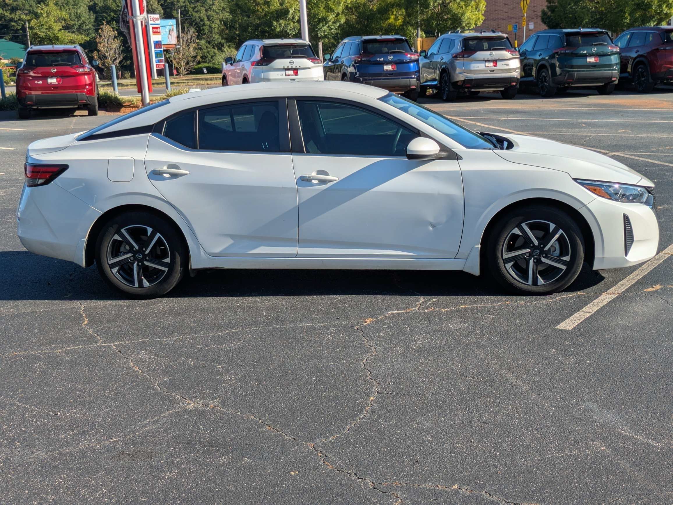 Used 2024 White Nissan SV image 2