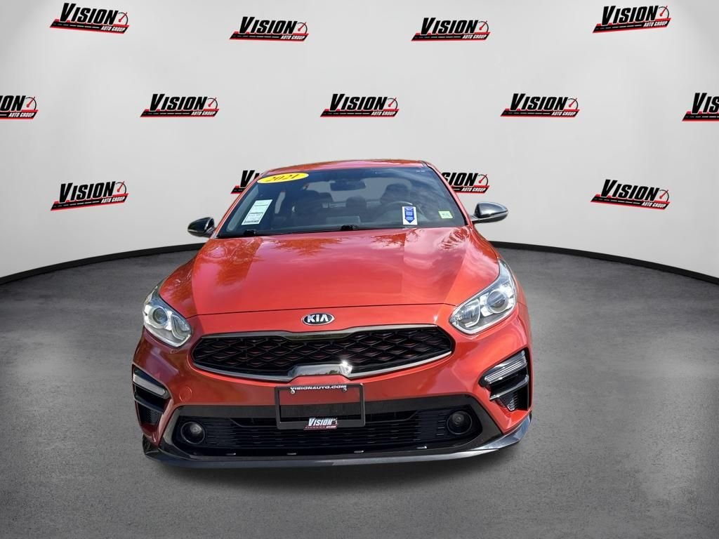 Used 2021 Kia Forte GT-Line with VIN 3KPF34AD3ME405048 for sale in Canandaigua, NY
