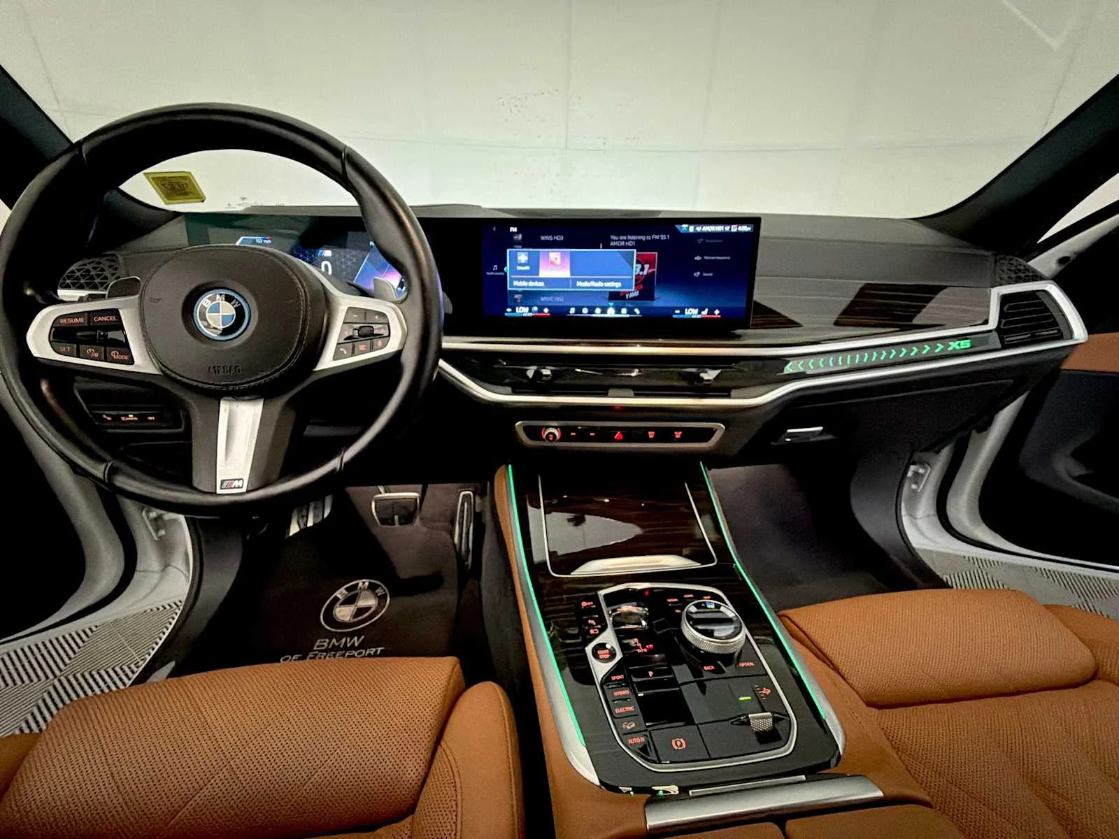Certified Used 2024 Mineral White Metallic BMW xDrive50e image 14