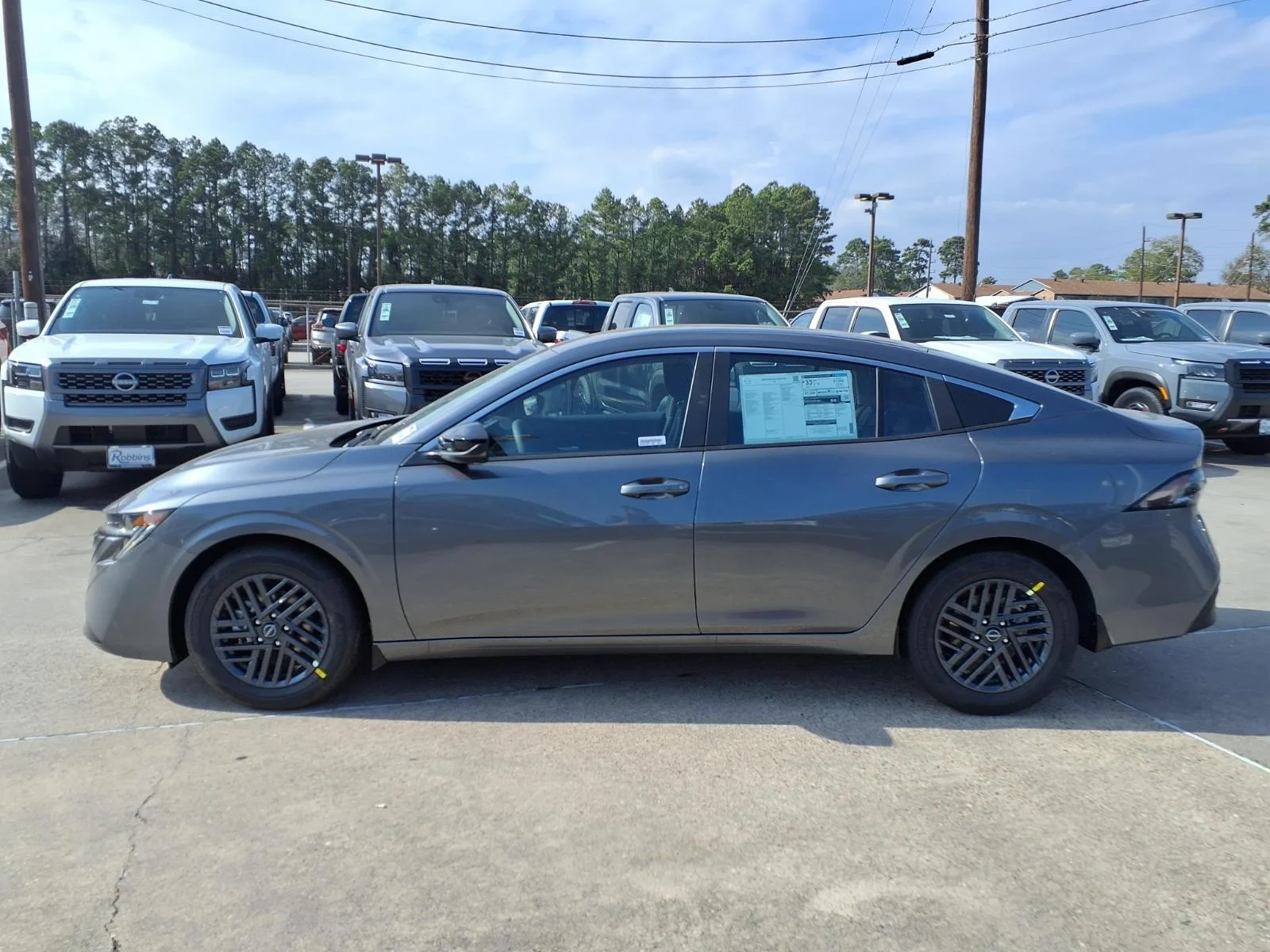 2026 Nissan Sentra SV Gray at Robbins Nissan