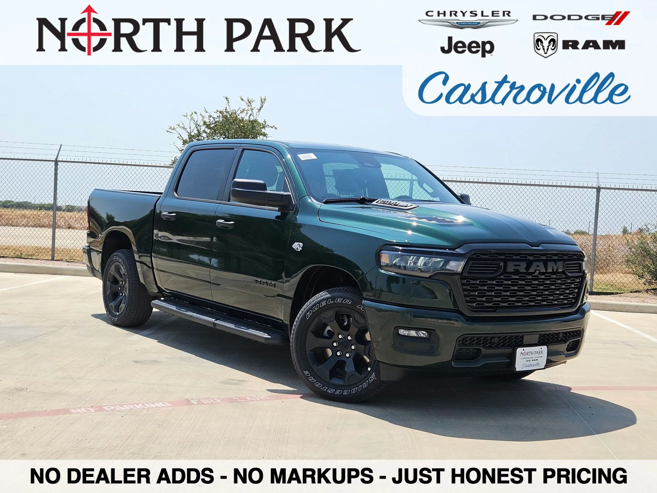 New 2026 Serrano Green Metallic RAM Express image 1