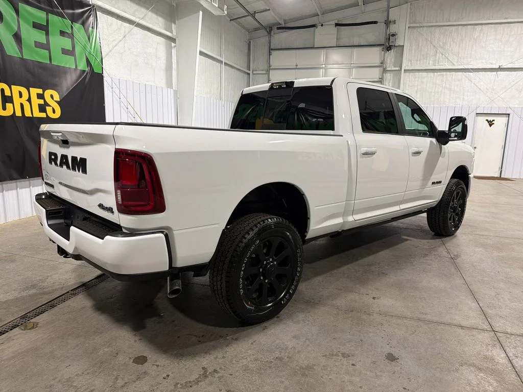 New 2026 Bright White Clear-Coat Exterior Paint RAM Laramie image 6