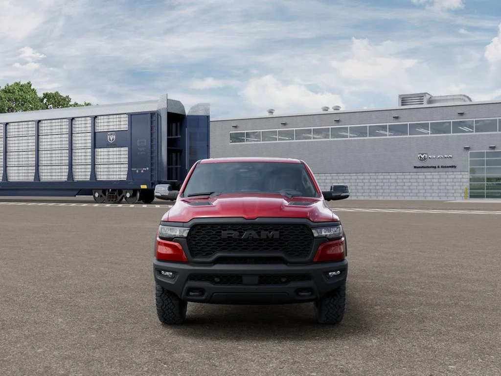 New 2026 Molten Red Pearl-Coat Exterior Paint RAM Rebel image 6
