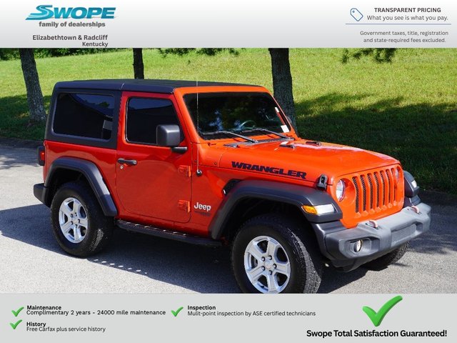 2019 Jeep Wrangler Sport S