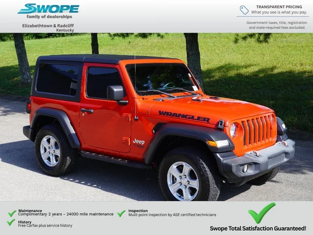 2019 Jeep Wrangler Sport S
