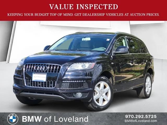 2015 Audi Q7 3.0T S line Prestige