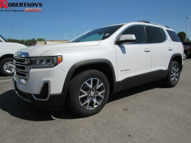 Used 2023 White Frost Tricoat GMC SLT image 1