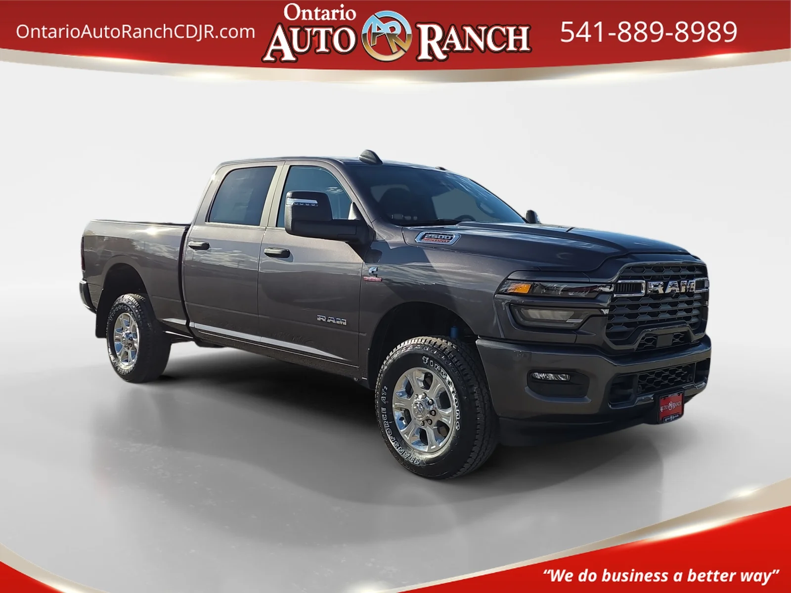 New 2027 Granite Crystal Metallic Clearcoat Ram Big Horn image 1