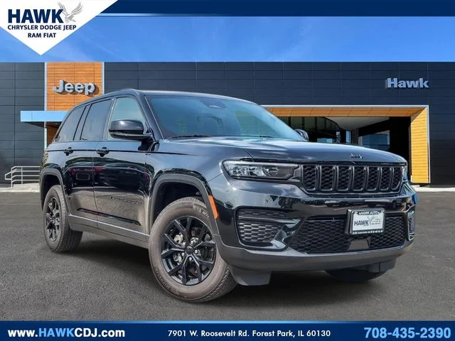 Certified Used 2025 Black Jeep Altitude X image 1