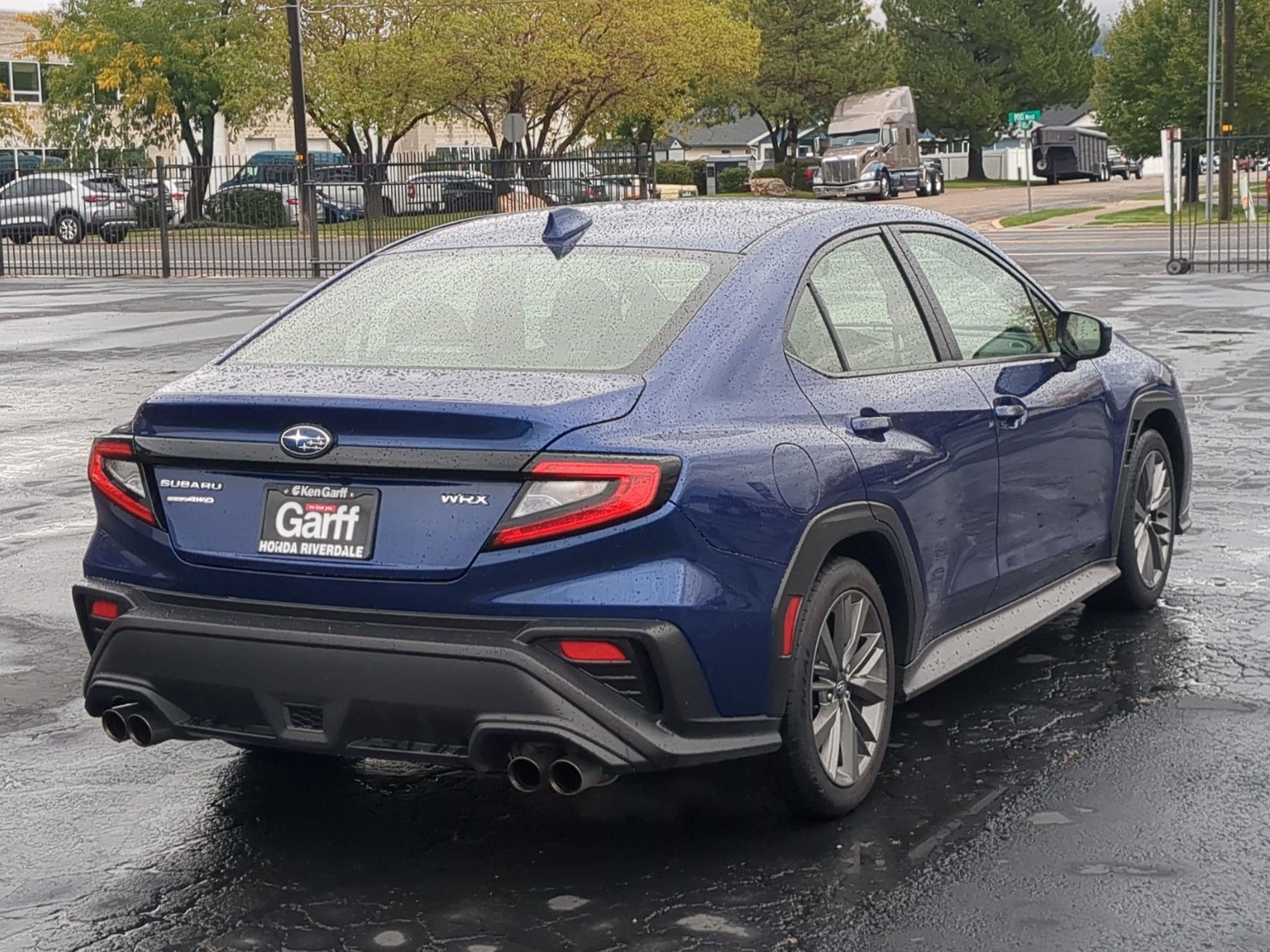 Used 2024 Sapphire Blue Pearl Subaru  image 3