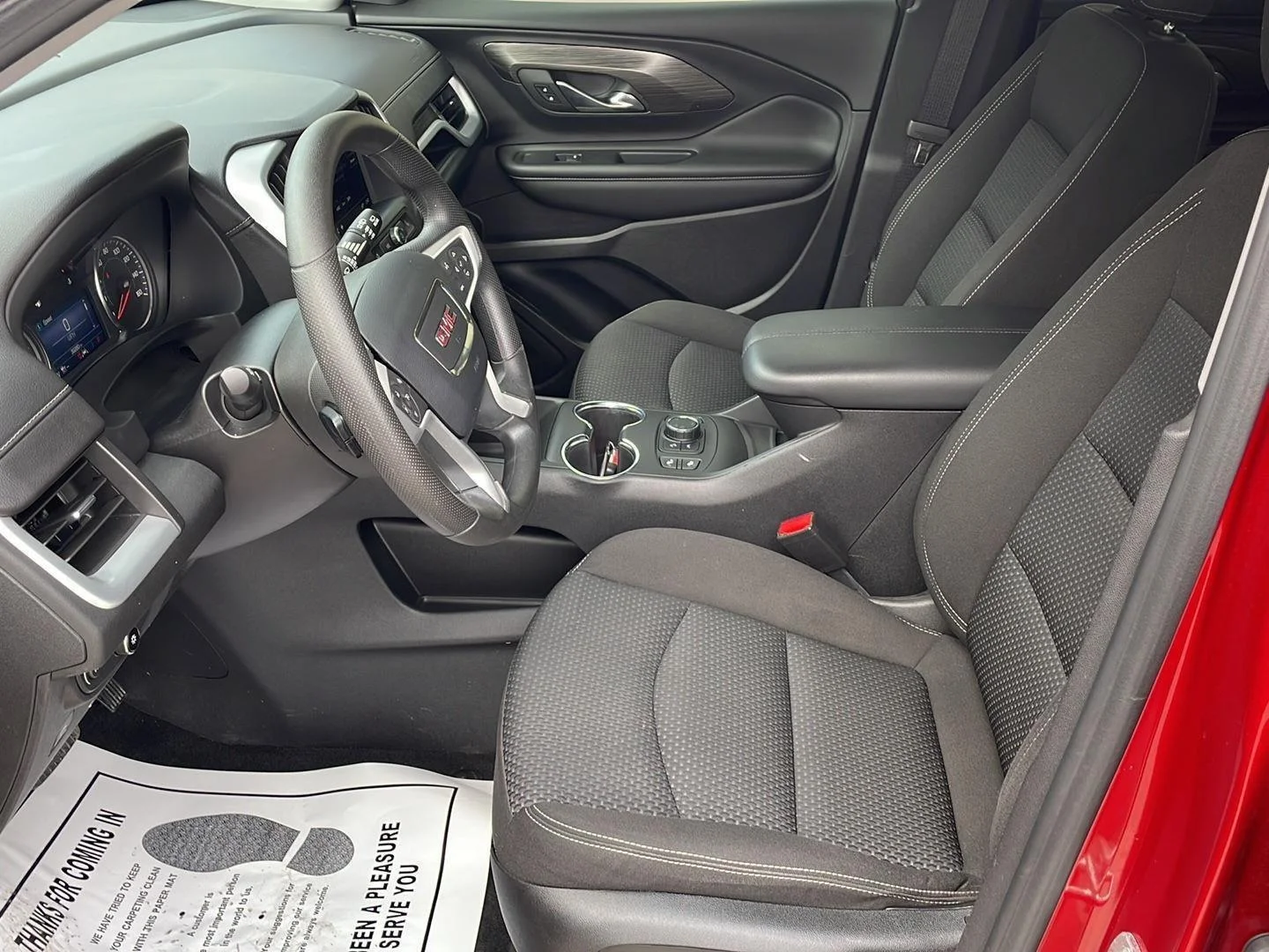 Used 2023 Volcanic Red Tintcoat GMC SLE image 9