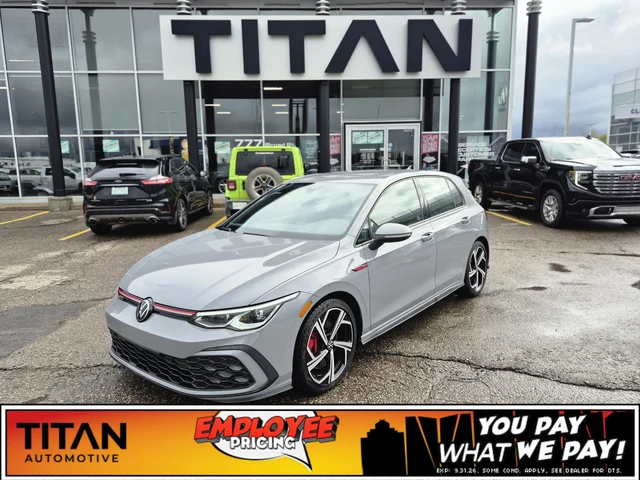 2024 Volkswagen Golf GTI Autobahn DSG*241HP!! | Moonstone Gray | Htd Plaid Seats | Htd Wheel | Nav | Lane Keep Asst | CarPlay