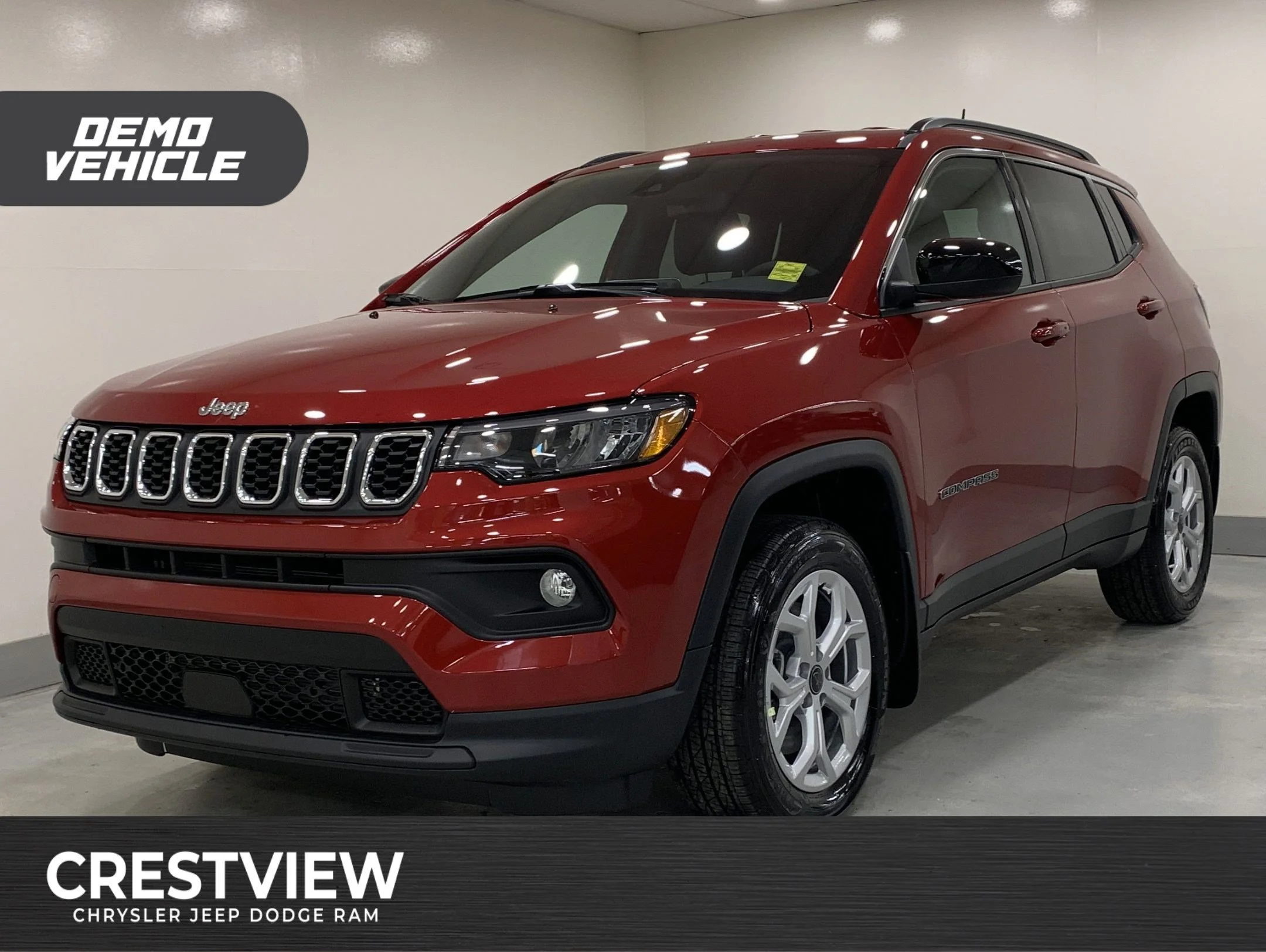 New 2026 Red Hot Pearl Jeep North image 1